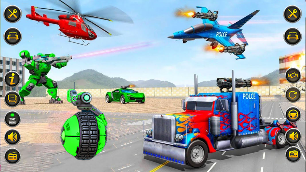 Robot Fighting Games ۳D - عکس بازی موبایلی اندروید