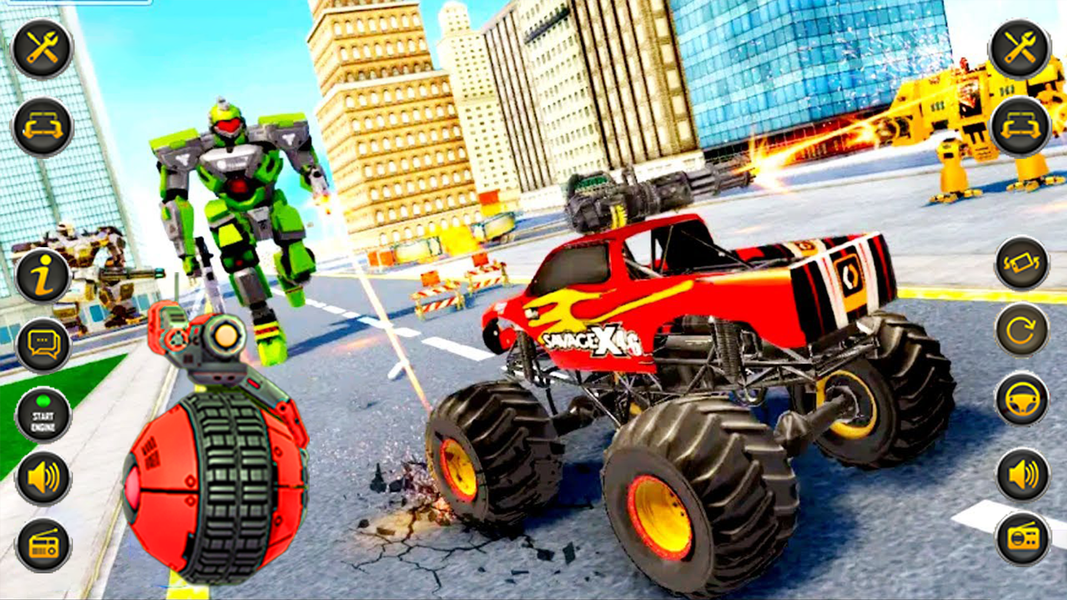 Robot Fighting Games ۳D - عکس بازی موبایلی اندروید