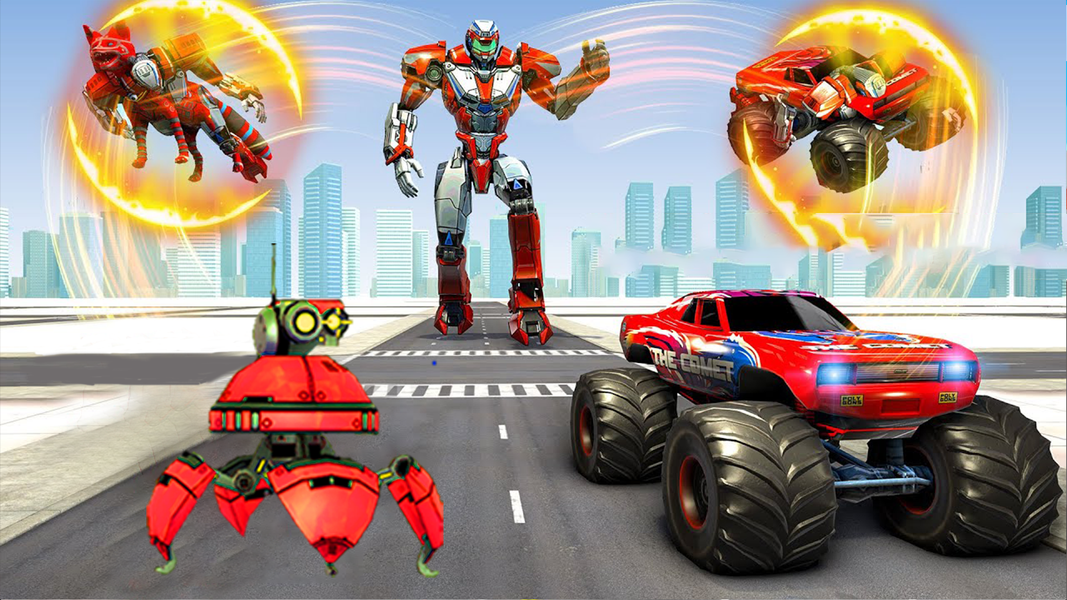Robot Fighting Games ۳D - عکس بازی موبایلی اندروید