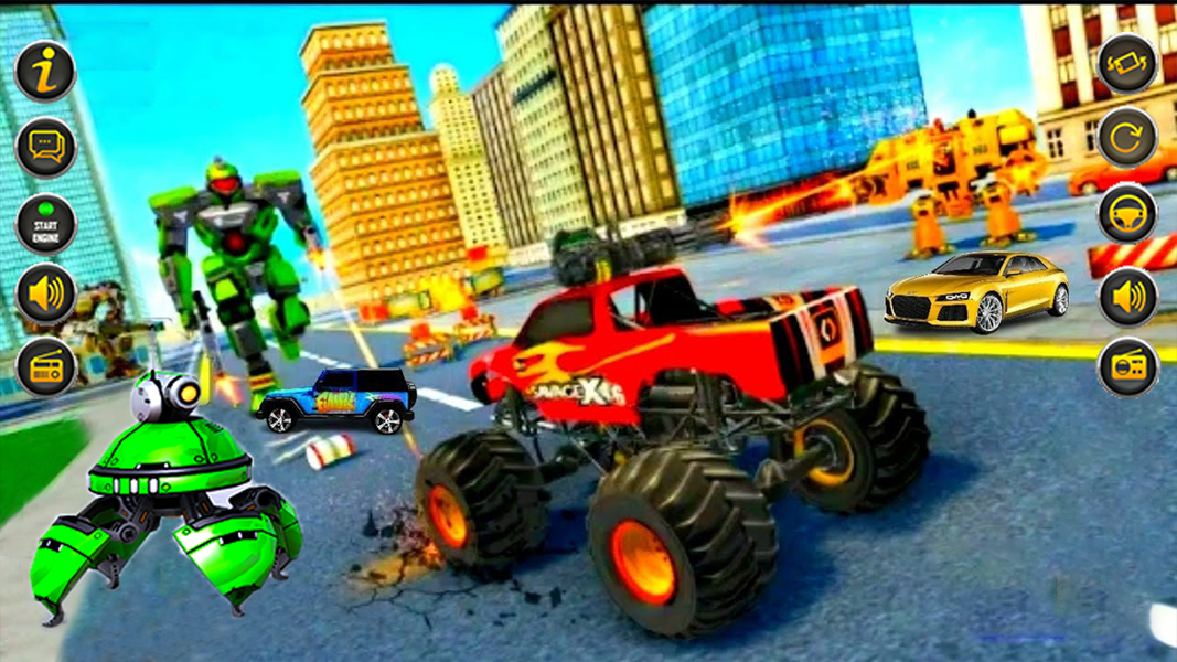 Robot Fighting Games ۳D - عکس بازی موبایلی اندروید