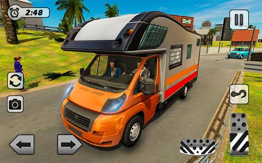 Caravan Driving Beach Resort: Drive RV Camper Van - عکس بازی موبایلی اندروید