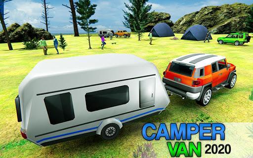 Caravan Driving Beach Resort: Drive RV Camper Van - عکس بازی موبایلی اندروید