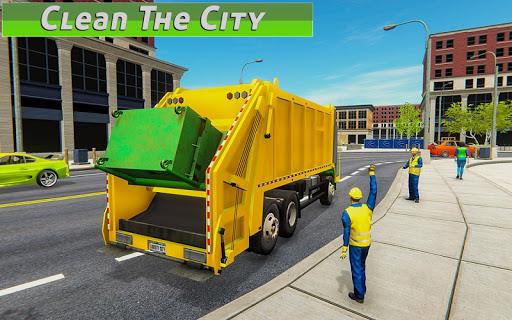 Truck Games: Garbage Truck 3D - Gameplay image of android game