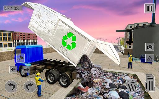 Truck Games: Garbage Truck ۳D - عکس بازی موبایلی اندروید