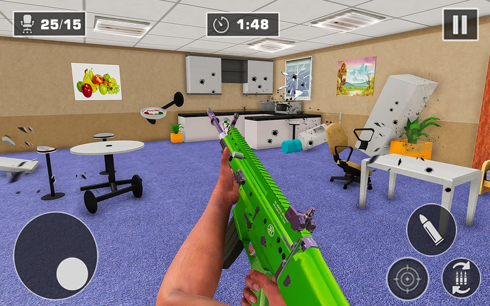 Destroy Office- Relaxing Games - عکس بازی موبایلی اندروید