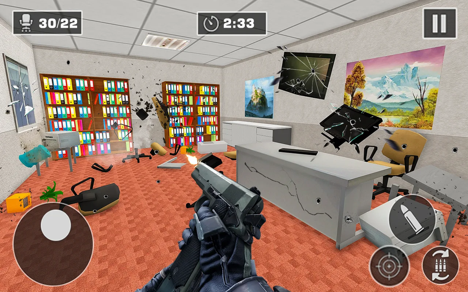Destroy Office- Relaxing Games - عکس بازی موبایلی اندروید
