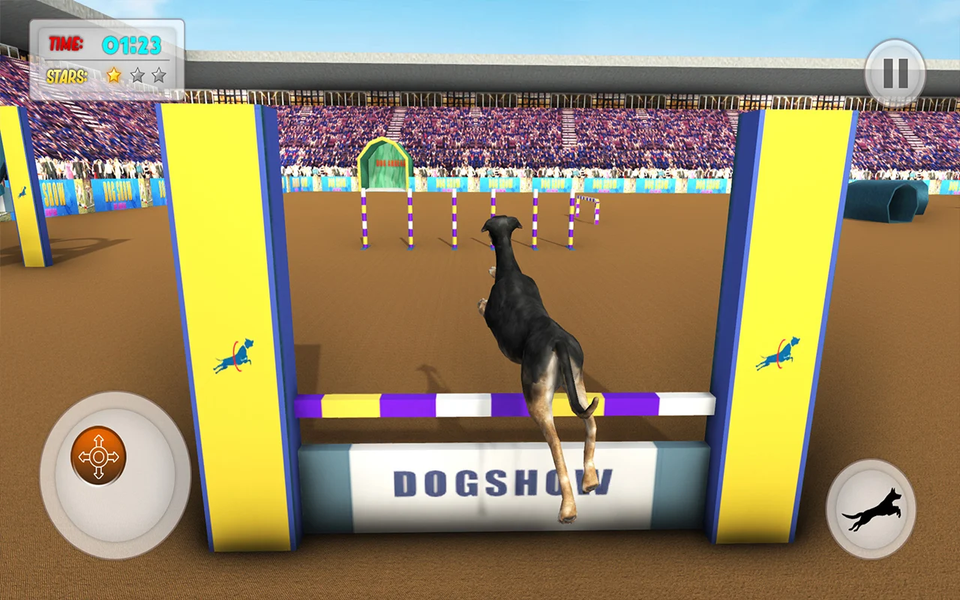 Pet Dog Simulator Dog Games 3D - Gameplay image of android game