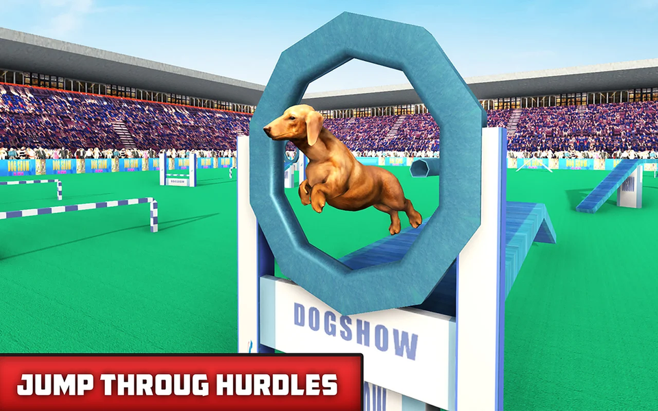 Pet Dog Simulator Dog Games 3D - Gameplay image of android game