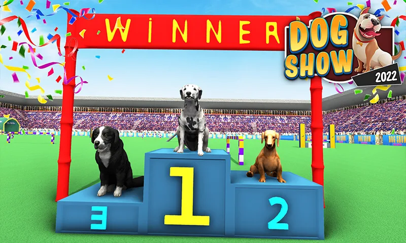 Pet Dog Simulator Dog Games 3D - Gameplay image of android game