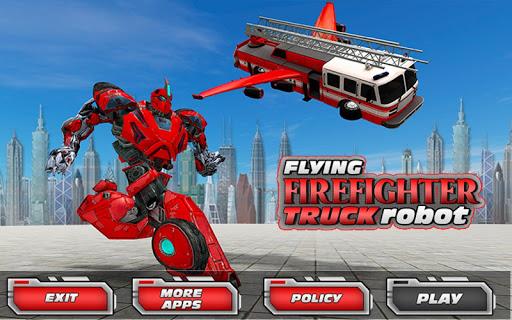 Fire Truck Games: Robot Games - عکس بازی موبایلی اندروید