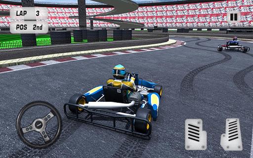 Kart Race Buggy Offline Games - Gameplay image of android game