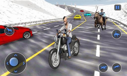 Mounted Horse Cop Chase Arrest - Gameplay image of android game
