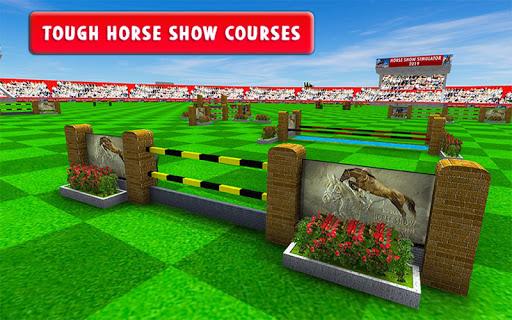 Horse Racing Jump: Horse Games - Gameplay image of android game