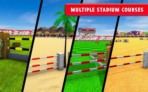 Horse Racing Jump: Horse Games - Gameplay image of android game