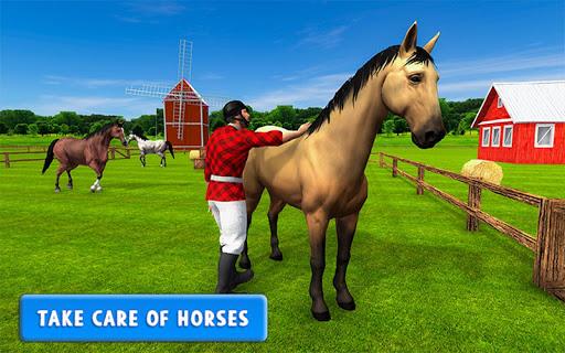 Horse Racing Jump: Horse Games - Gameplay image of android game