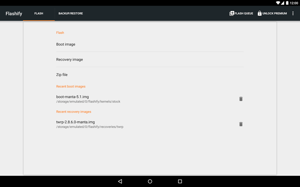 Flashify - عکس برنامه موبایلی اندروید