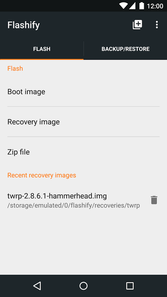 Flashify - Image screenshot of android app