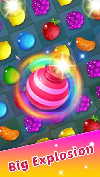 Fruit Gems Classic - Match 3 - Gameplay image of android game