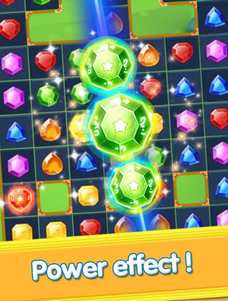 Jewels Crush : Match-3 - Gameplay image of android game