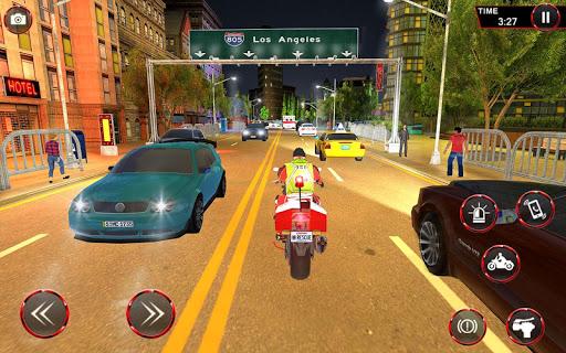 Bike Rescue Driver Ambulance Game - Gameplay image of android game