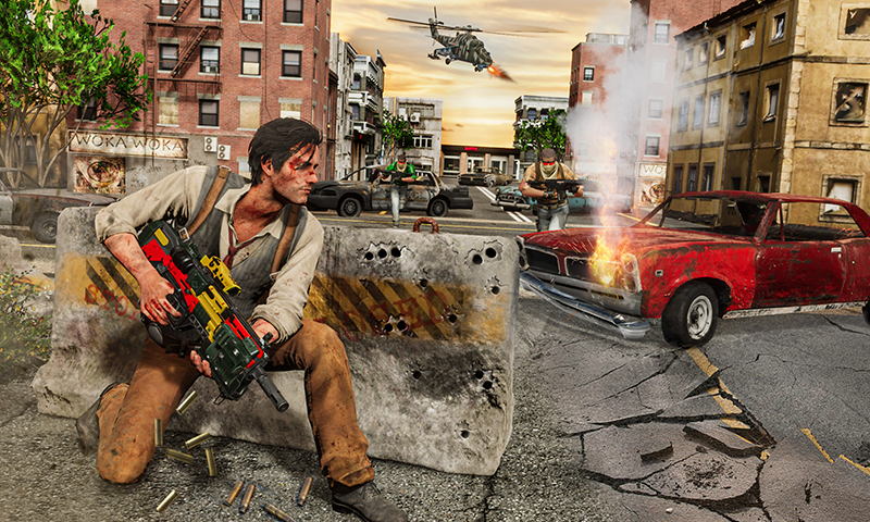 Cover Shoot - Gun Games 3D - Gameplay image of android game