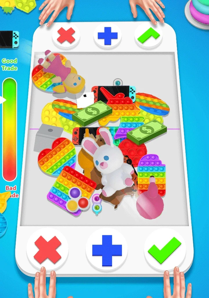 fidget trading: trade toys 3D - Image screenshot of android app