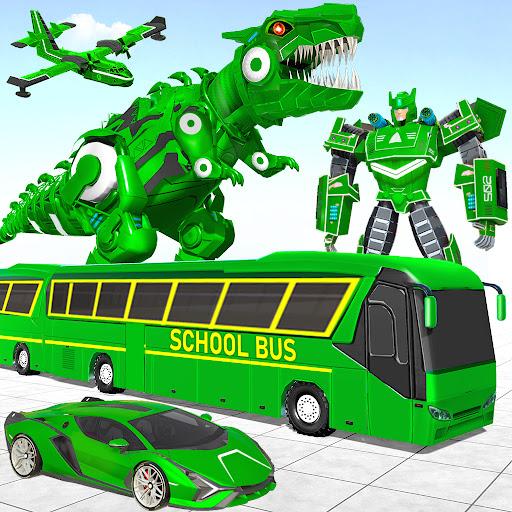 School Bus Robot Car Game - عکس بازی موبایلی اندروید