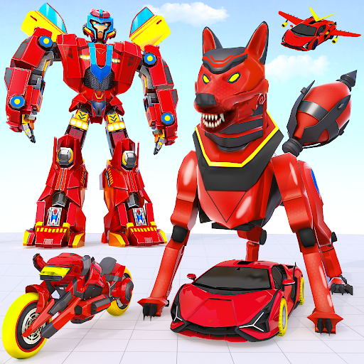 Fox Robot Transform Bike Game - Image screenshot of android app