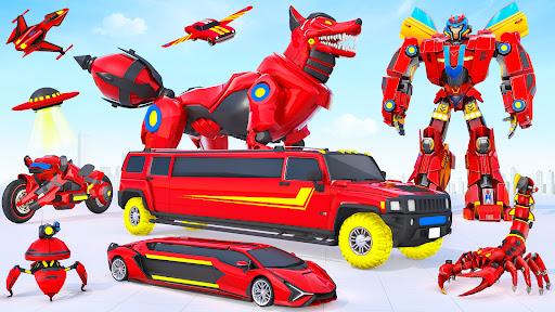 Fox Robot Transform Bike Game - Image screenshot of android app