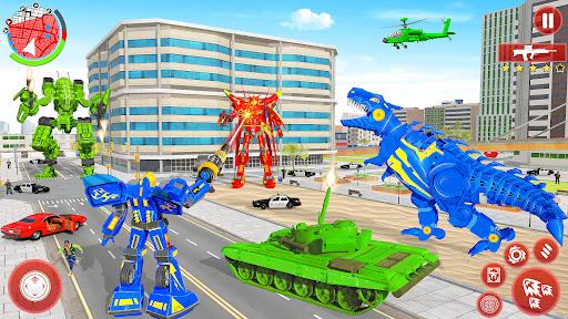 Dino Transform Robot Car Game - عکس بازی موبایلی اندروید