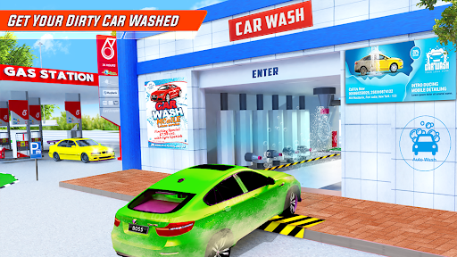 Petrol Gas Station: Car Games - Gameplay image of android game