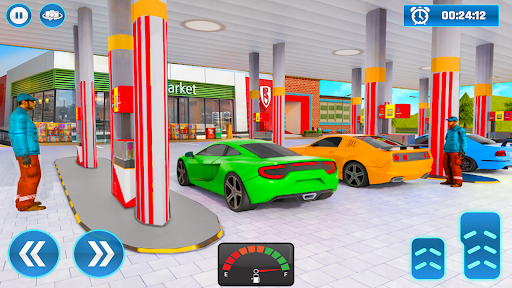 Petrol Gas Station: Car Games - Gameplay image of android game
