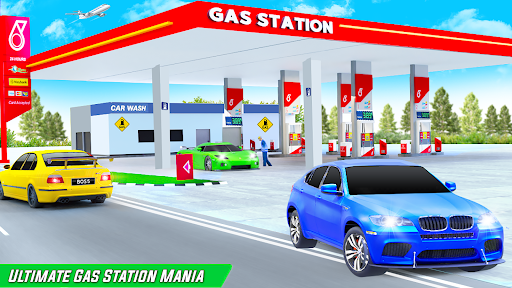 Petrol Gas Station: Car Games - Gameplay image of android game
