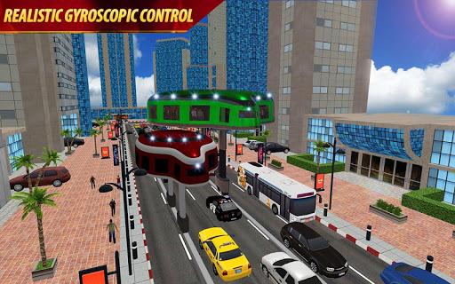 Gyroscopic Elevated Transport Bus: Rescue Driving - Gameplay image of android game