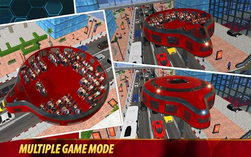 Gyroscopic Elevated Transport Bus: Rescue Driving - Gameplay image of android game