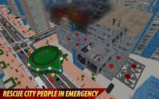 Gyroscopic Elevated Transport Bus: Rescue Driving - Gameplay image of android game