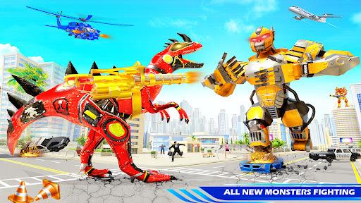 Gorilla Robot Bus Robot Car - عکس بازی موبایلی اندروید