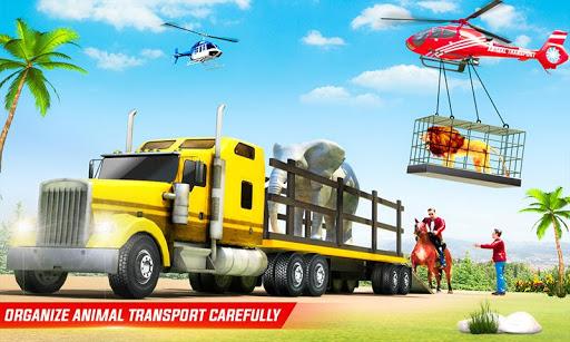 Farm Animal Transporter Truck - Gameplay image of android game
