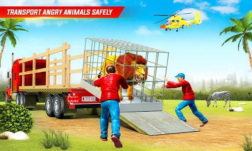 Farm Animal Transporter Truck - Gameplay image of android game
