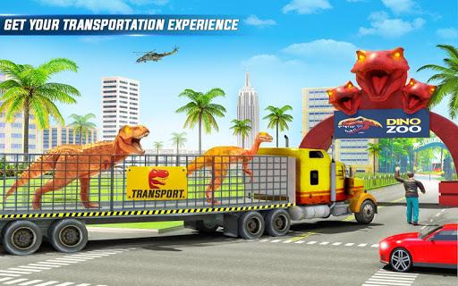 Dino Animal Transporter Truck - عکس بازی موبایلی اندروید