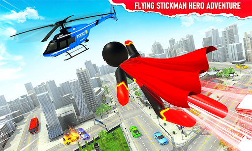 Stickman Speed Hero Superhero - Gameplay image of android game