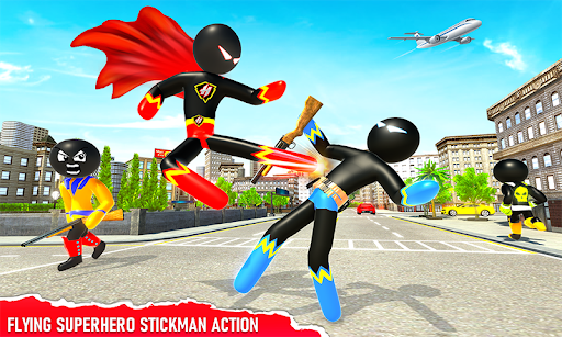 Stickman Speed Hero Superhero - Gameplay image of android game