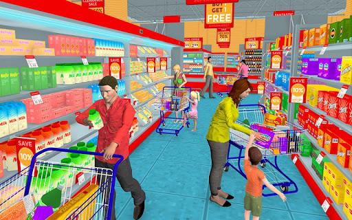 Supermarket Shopping Game 3D - Gameplay image of android game
