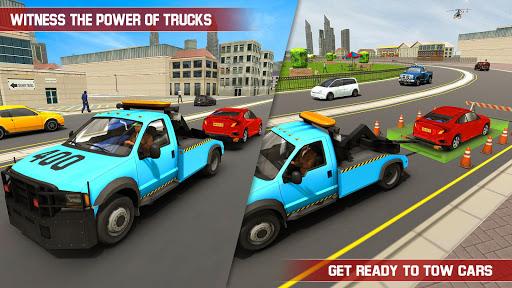 Tow Truck Driving Simulator 2020: Car Transport 3D - Gameplay image of android game