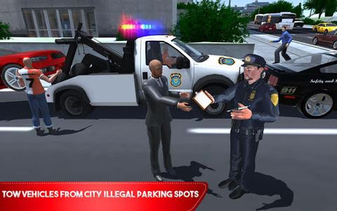 Tow Truck Driving Simulator 2017: Emergency Rescue - عکس بازی موبایلی اندروید