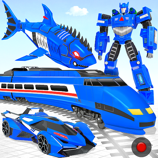 Shark Robot Car Transform Game - عکس بازی موبایلی اندروید
