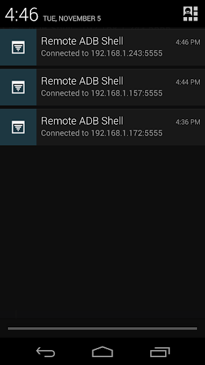 Remote ADB Shell - Image screenshot of android app