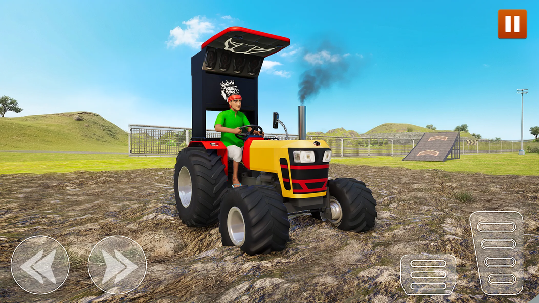 Indian Driving Vehicle Sim - Gameplay image of android game