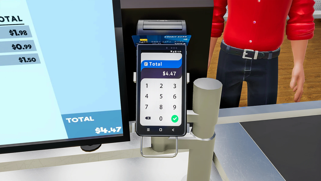 Supermarket Store Game 3D - Gameplay image of android game