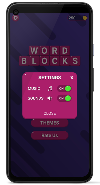 Word Blocks‏ - Gameplay image of android game